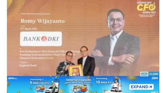 Direktur Keuangan & Strategis Bank DKI Romy Wijayanto Kembali Raih ...