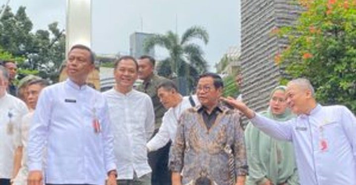 Pramono Gabungkan 3 Taman Kawasan Blok M Bakal di Beri Nama Taman Bendera Pusaka