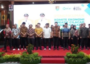 Bupati Syamsul Kukuhkan Komite Ekraf Targetkan Cilacap Jadi Destinasi wisata dan Investasi Nasional